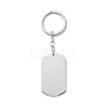 Pride Rainbow 201 Stainless Steel Keychain KEYC-G051-01P-01-2