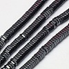 Non-magnetic Synthetic Hematite Beads Strands G-J165-3mm-01-1