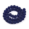 Transparent Glass Beads Strands GLAA-T032-T10mm-MD15-2