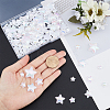 5 Style Opaque Acrylic Cabochons PACR-AR0001-04-3