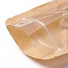 Eco-friendly Biodegradable Kraft Paper Packaging Zip Lock Paper Bag X-CARB-P002-04-4