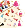 20Pcs Handmade Polycotton(Polyester Cotton) Tassel Decorations FIND-FS0003-27E-8