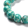Synthetic Imperial Jasper Beads Strands G-E568-01A-02-3