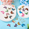 DIY Butterfly Earring Making Kit DIY-TA0006-02-6