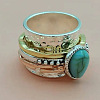 Alloy and Resin Finger Rings FS-WGDE678-05-2