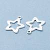 201 Stainless Steel Charms STAS-H436-41S-4