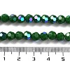 Opaque Glass Beads Strands EGLA-A035-P6mm-L06-4