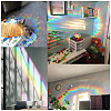 Rainbow Prism Paster DIY-WH0203-88-5