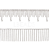 2 Yrads 2 Style Iron with Glass Cup Chain CH-TA0001-03-2