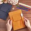2Pcs 2 Color PU Leather Book Cover AJEW-CP0008-70A-3