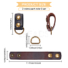 Belt Keeper with Key Holder Making Kit DIY-WR0008-13-2