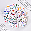 Opaque White Acrylic Beads SACR-YW0001-23D-5