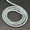 Faceted Rondelle Opal Beads Strands X-EGLA-J134-4x3mm-D01-2