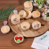 Wood Bowl DJEW-WH0042-114-5