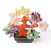 Natural Gemstone Chips Money Tree Bonsai Display Decorations DJEW-B007-08B-3