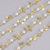 Handmade Brass Beaded Chains CHC-I029-05G-2