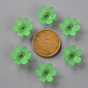 Frosted Acrylic Bead Caps MACR-S371-07A-734-3