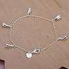 Silver Plated Brass Bridal Party Jewelry Sets SJEW-BB11102-A02-3