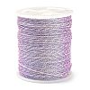 17M Rainbow Color Polyester Sewing Metallic Thread OCOR-E026-08D-1
