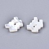 Natural White Shell Beads X-SSHEL-ZX004-02L-2