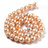 Natural Cultured Freshwater Pearl Beads Strands PEAR-L033-13B-3