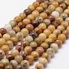 Natural Crazy Lace Agate Beads Strands X-G-D840-70-4mm-1