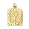 Rack Plating Brass Pendants KK-B092-42G-Y-1