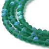 Transparent Glass Beads Strands LS-EGLA-A044-T1mm-MB18-4