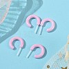 Hypoallergenic Bioceramics Zirconia Ceramic Ring Stud Earrings EJEW-Z023-02D-2