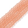 Transparent Glass Beads Strands X1-EGLA-A034-T4mm-MD21-1