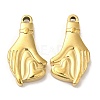 Ion Plating(IP) 304 Stainless Steel Pendants STAS-L020-005G-1