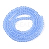 Transparent Glass Beads Strands EGLA-A044-T1mm-MD14-3