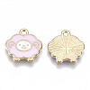 Alloy Enamel Charms PALLOY-N160-006-RS-2