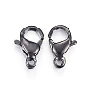304 Stainless Steel Lobster Claw Clasps STAS-H353-E-02B-2