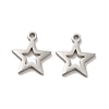 Non-Tarnish 304 Stainless Steel Charms STAS-M089-57P-1