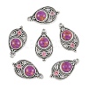 Bohemian Dyed Synthetic Turquoise Pendants FIND-YWC0003-02AS-03-1