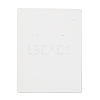 Rectangle Cardboard Earring Display Cards CDIS-P004-18B-2