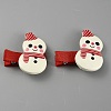 Cute Christmas Acrylic Alligator Hair Clips PHAR-WH0013-03E-1