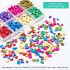 144G 8 Style Natural & Synthetic Gemstone Beads Strands G-NB0002-63-2