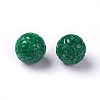 Natural Myanmar Jade/Burmese Jade Beads G-L495-26-2