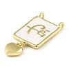 Rack Plating Brass Pendant KK-H456-02G-2