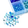 AB Color Plated Glass Bugle Beads SEED-FS0001-22-5