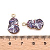 Rack Plating Alloy Pendants FIND-H043-04LG-03-3
