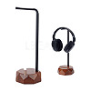 Wood Headset Display Stands Holder AJEW-WH0471-109B-1