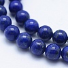 Natural Lapis Lazuli Beads Strands G-P342-01-6mm-A-3