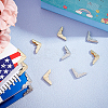 Book Scrapbooking Album Menu Folders Iron Corner Protectors IFIN-FH0001-14-4