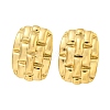Ion Plating(IP) 304 Stainless Steel Ear Studs EJEW-P270-05A-G-2