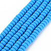 Handmade Polymer Clay Beads Strands X-CLAY-N008-83-2