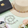 1M 2 Colors Iron Rhinestone Strass Chains CH-WR0001-03-4