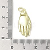 Brass Micro Pave Cubic Zirconia Pendants KK-E092-32G-3
